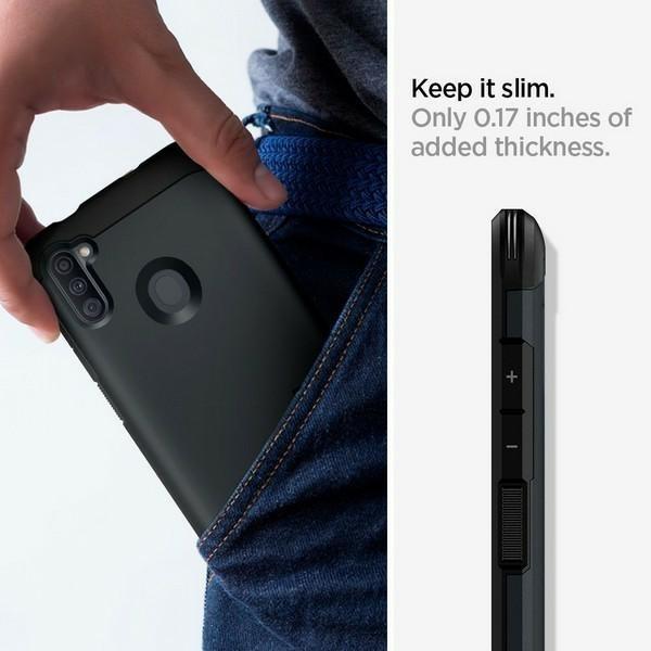 Immagine prodotto Spigen Armor XP Mobile Phone Protective Case (6,4 pollici) Cover, Metallic (Samsung Galaxy A11)