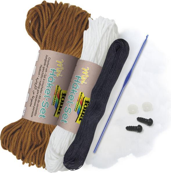 Actual product image Folia Mini crochet set squirrel