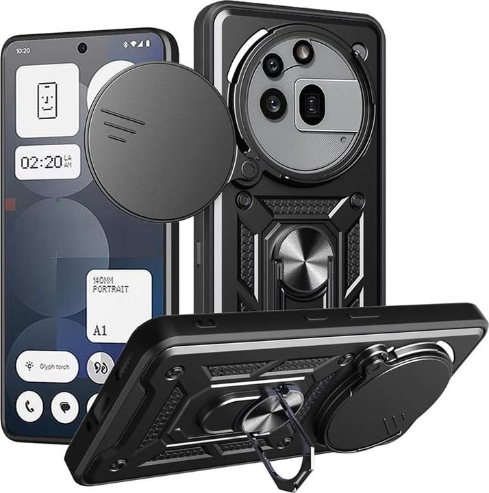 Produktbild Techsuit - CamShield Series - Nothing Phone (3a) Pro - Black (Nothing Phone (3a) Pro)
