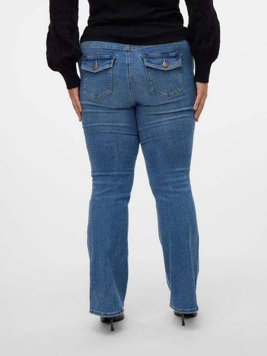 Produktbild Vero Moda VMFLASH Mid Rise Ausgestellt Jeans Ausgestellt (50)