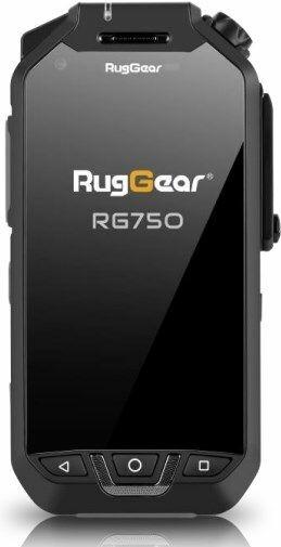 Rug Gear RG750 (64 GB, Black, 4", Dual SIM, 13 Mpx, 4G)
