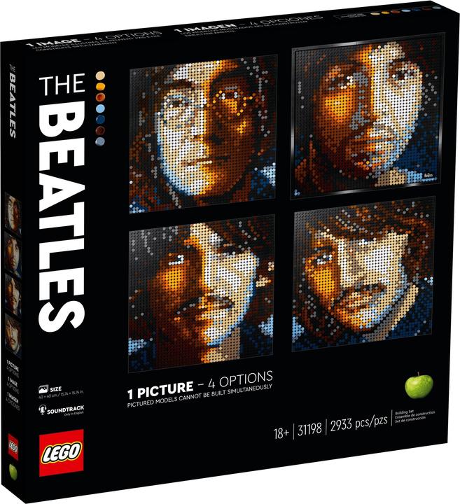 Actual product image LEGO The Beatles (31198, LEGO Art)