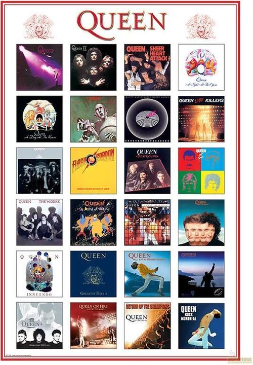 Produktbild ABYstyle Queen - CD faces (91.5 x 61 cm)