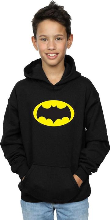 Actual product image Boys Batman TV Series Logo Hoodie (152, 158)