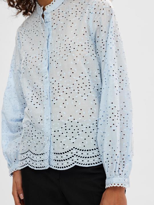 Image du produit Selected Femme Broderie Anglaise Chemise (38)