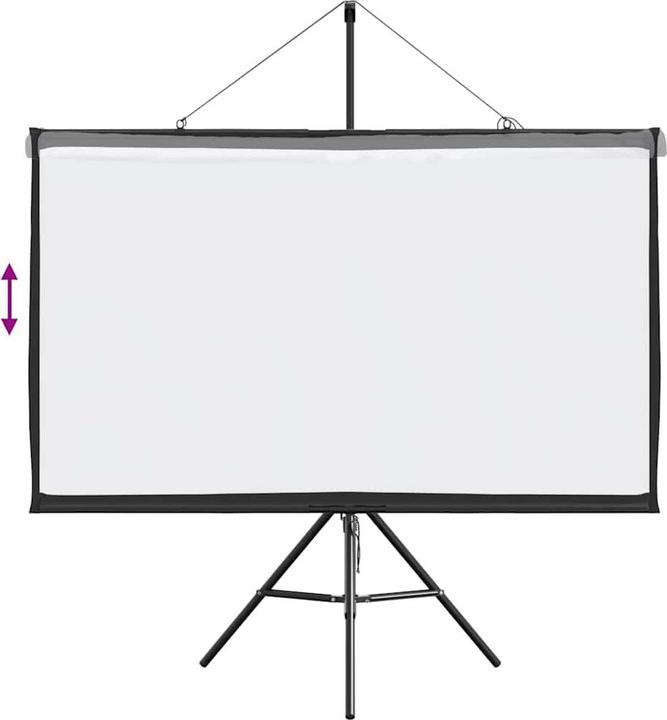 VidaXL Schermo per proiettore con treppiede Schermo per proiezione da 60 pollici 16:9 (60", 16:9)