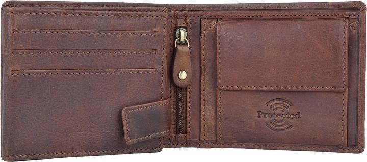 Immagine prodotto Greenland Nature Portafoglio Soft & Safe RFID in pelle 12 cm