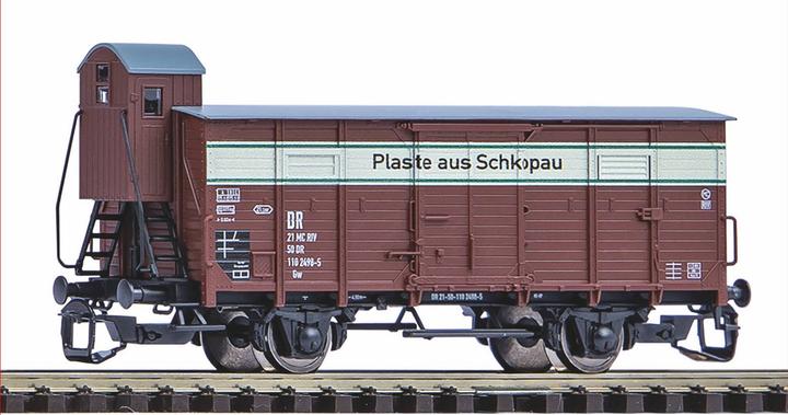 Produktbild Piko TT-Ged. Güterwg. G02 Plaste DR Ep.IV m. Bhs. (Spur TT)