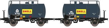 Actual product image Hobbytrain 2 Lightweight tank car DB/VTG/Shell, Ep.IV (Track IV)
