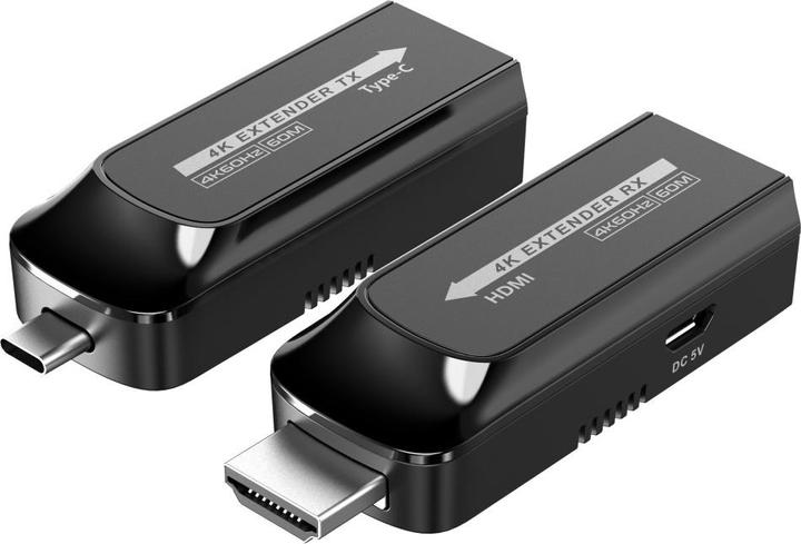 Produktbild Techly EFB Typ-C auf HDMI-Verlängerung (0.07 m, HDMI)