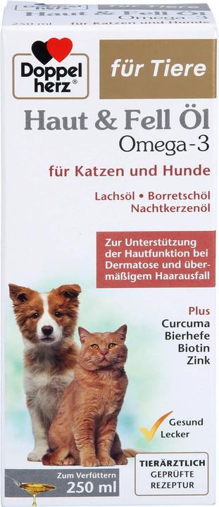 Actual product image Queisser Pharma Doppelherz Hau+Fe Cat+Dog (Dog, Cat, 250 ml)