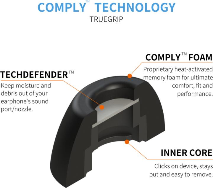 Immagine prodotto Comply TrueGrip Pro TWo-210-C assortito