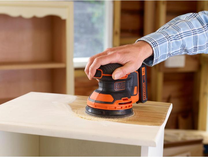 Produktbild Black & Decker Akku Exzenterschleifer BDCROS18 (Exzenterschleifer, 18 W)