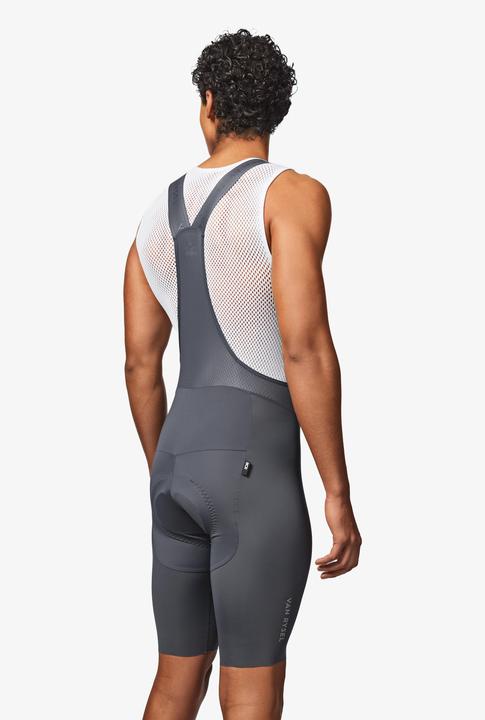 Actual product image Van rysel Rennrad Radhose mit Trägern Sommer kurz Herren RCR 4 grau (XXL)