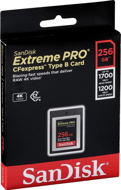 Image du produit SanDisk Extreme Pro (256 Go, CFexpress type B)