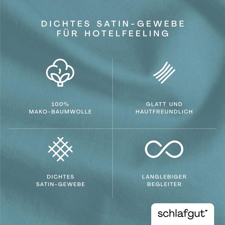 Produktbild schlafgut Woven Satin (Duvetbezug, 80 x 80 cm)