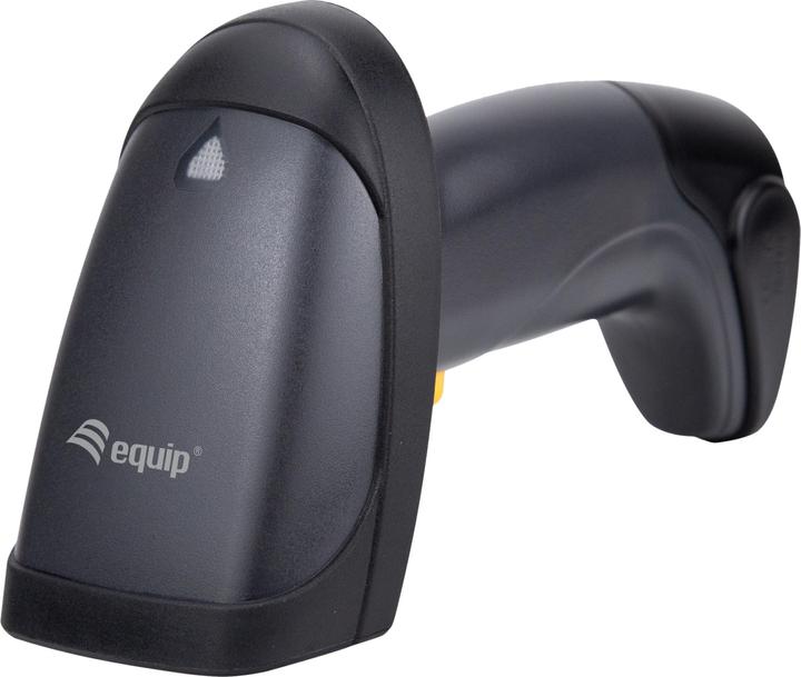 Produktbild equip Barcode Handscanner 1D Laser Wireless USB schwarz (1D-Barcodes)