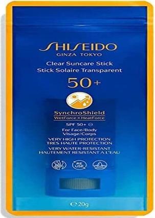 Produktbild Shiseido Clear Suncare Stick (Sonnenspray, SPF 50+, 20 g)