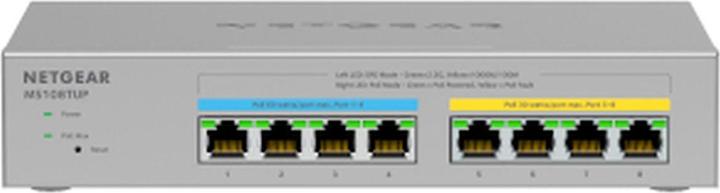 Productafbeelding Netgear MS108TUP - 1 jaar Insight Managed 8PT MG (8 Havens)