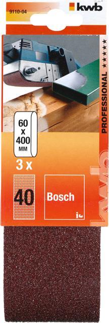 Actual product image kwb Sanding belt 40X303 K40 (40)