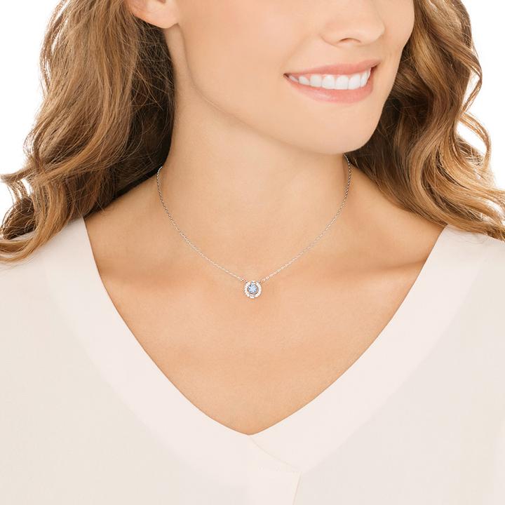 Image du produit Swarovski Collier Sparkling Dance Round (Métal, 38 cm)