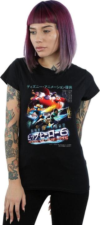 Actual product image Disney Womens/Ladies Big Hero 6 Anime Cover Cotton T-Shirt (S)