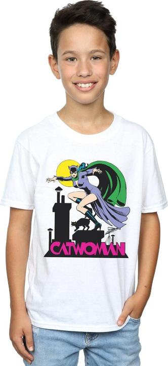 Immagine prodotto Catwoman Text Logo Maglietta Ragazzi (140, 146)
