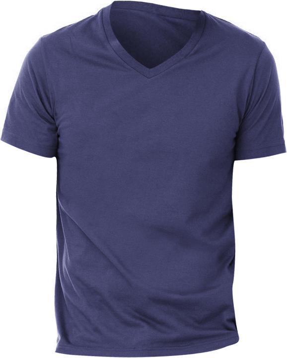 Bella Canvas Canvas TShirt mit VAusschnitt kurzärmlig (S, M, L, XL, XXL)