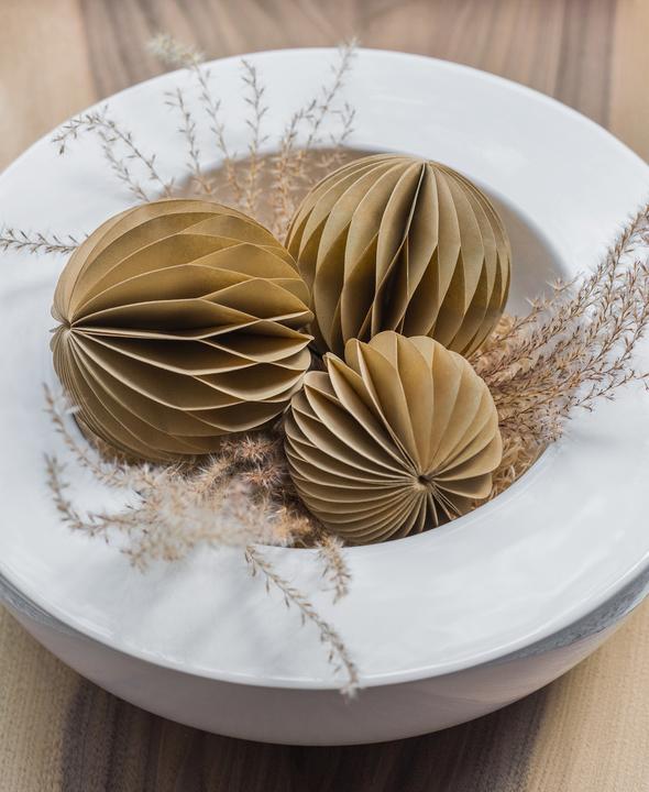 Produktbild Heyda Waben-Kugel-Set, 3 Stück (Geschenktüte, 3 x)