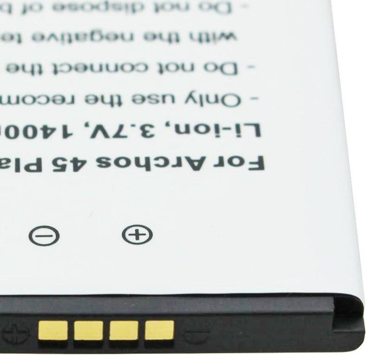 Actual product image AccuCell ARCHOS 45 Platinum, AC1600A