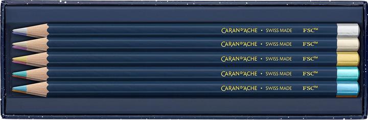 Produktbild Caran d'Ache Cosmic Blue Farbset Sonderedition (Mehrfarbig, 10 x)
