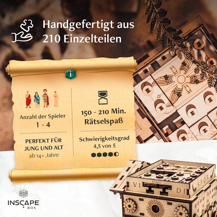 Actual product image Inscape Caesar's Riches - puzzle box