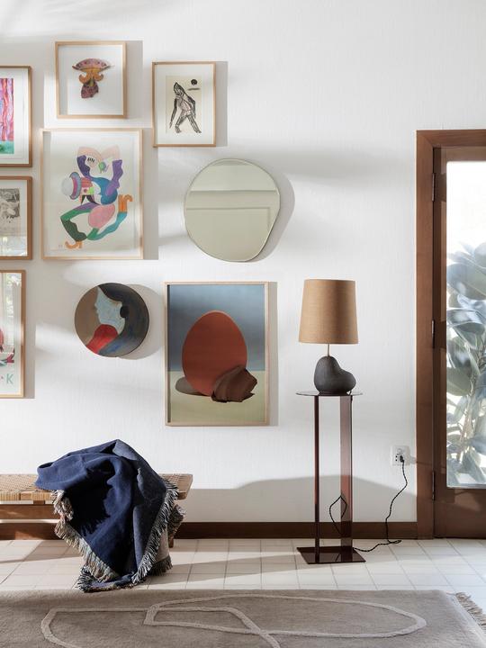 Actual product image Ferm Living Pond Mirror (52 x 1.5 cm)