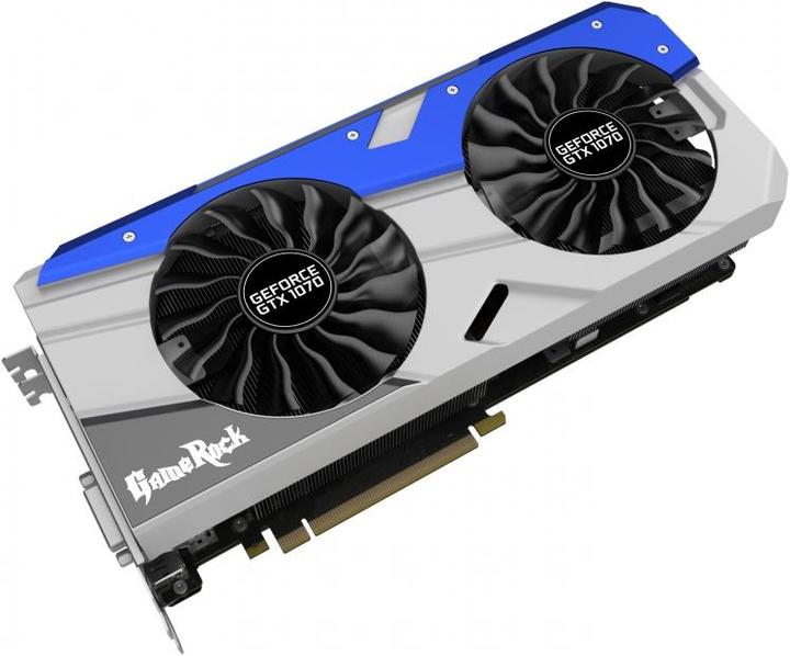 Produktbild Palit GeForce GTX 1070 GameRock (8 GB)