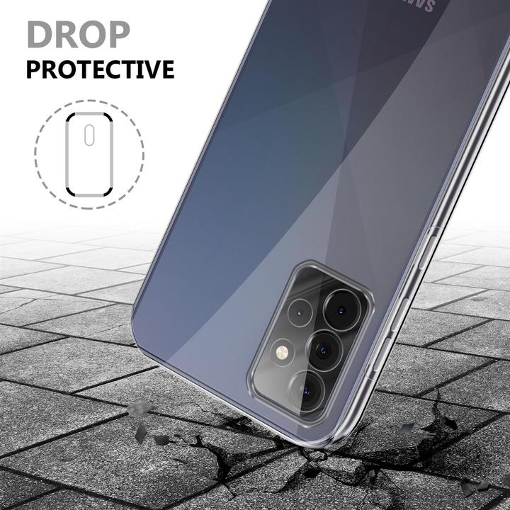 Produktbild Cadorabo TPU 360 Grad Case Cover (Samsung Galaxy A72)