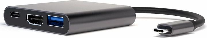 Actual product image 4smarts 3in1 Hub with DeX function space gray (USB-C, 1 Ports)