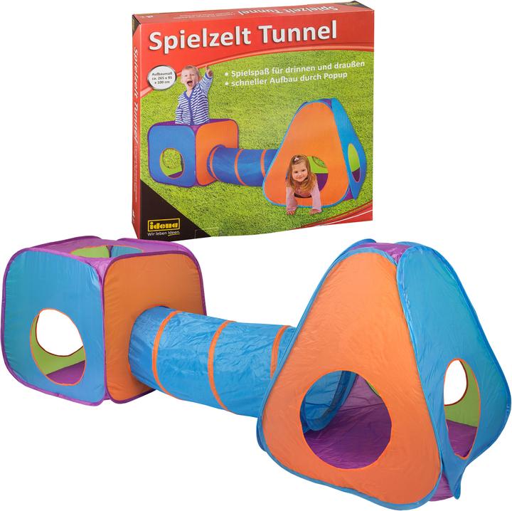 Productafbeelding Idena Speeltent tunnel voor kinderen, 265x95x100cm