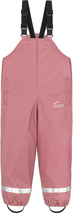 Actual product image Normani Children's rain trousers with braces "Skjolden" - 9251 (128)