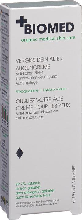 Biomed Vergiss Dein Alter Augenpflege Creme (Crème, 15 ml)