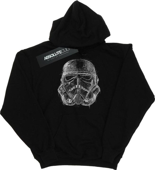 Star Wars Stormtrooper Scribble Helmet Kapuzenpullover (L)