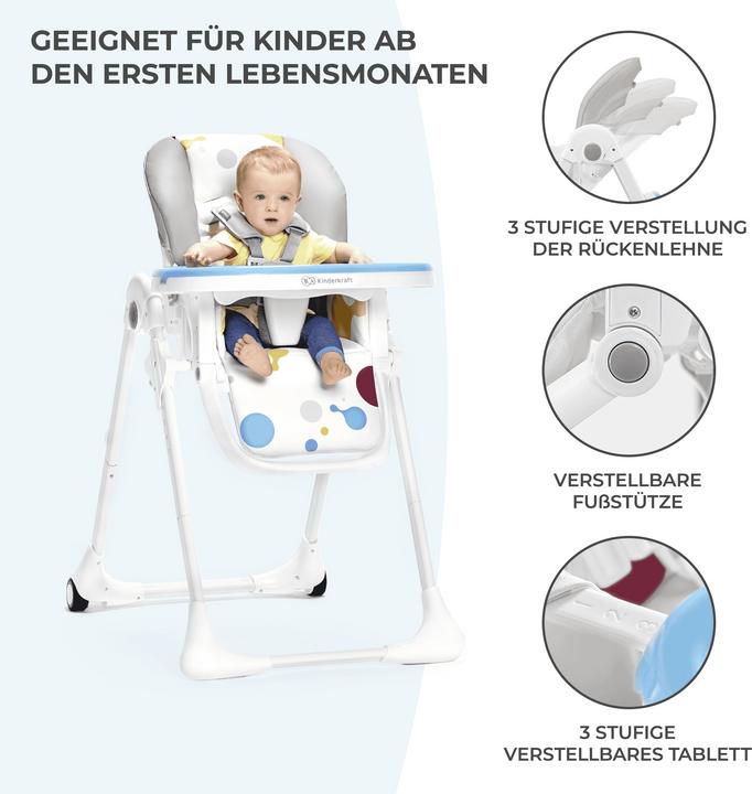Produktbild KinderKraft Yummy (Hochstuhl)