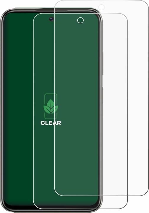 Produktbild ScreenLeaf Schutzfolie nachhaltiger Displayschutz Display Schutz Folie Klar Transparent (2 Stück, Infinix Hot 9)