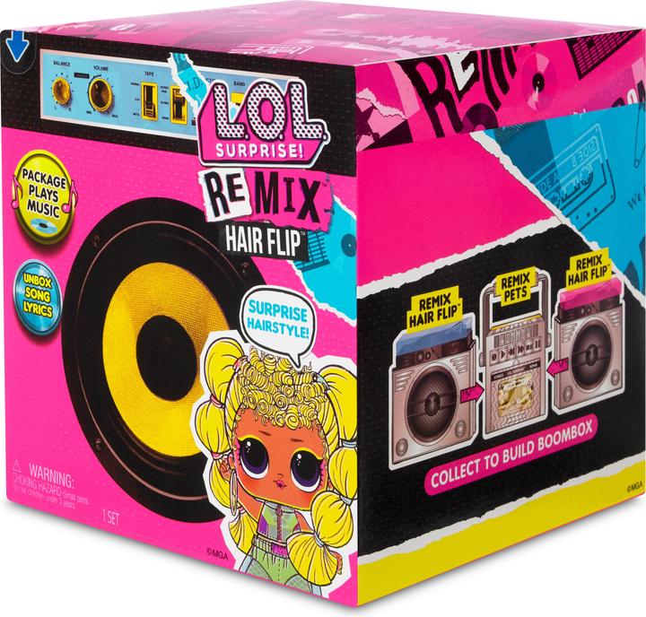 Produktbild MGA LOL Überraschung Remix Hairflip Tots Mini Pop