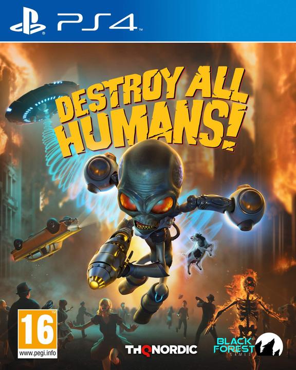 Actual product image THQ Destroy all Humans! (PS4, FR)