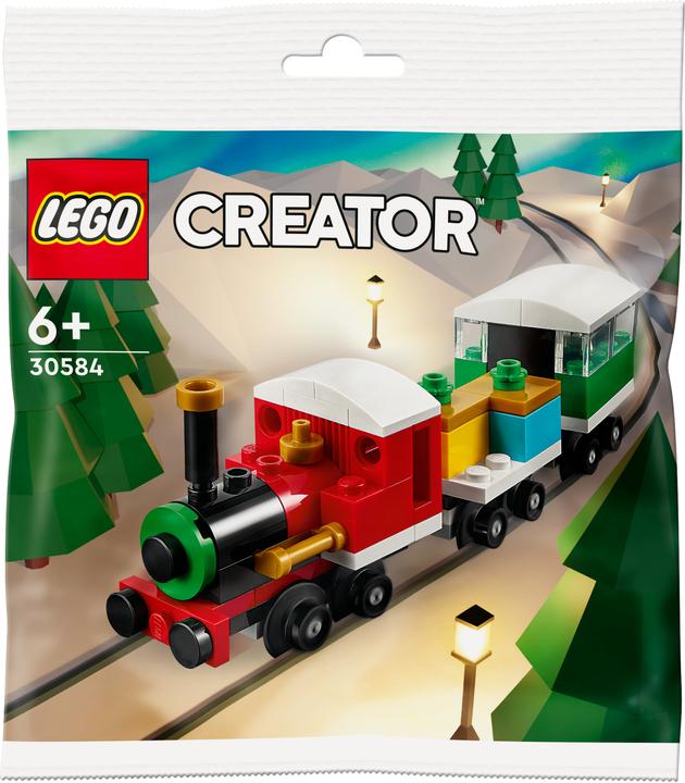 Produktbild LEGO Winterlicher Weihnachtszug (30584, LEGO Creator 3-in-1)