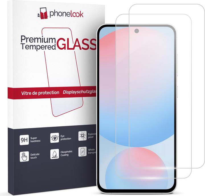 Produktbild PhoneLook 2er Set Panzer Glas Displayschutzfolie (2 Stück, Samsung Galaxy S24 Ultra)