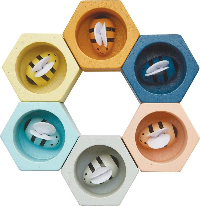 Produktbild Plantoys Bienenwaben (Deutsch, Französisch, Italienisch, Englisch)