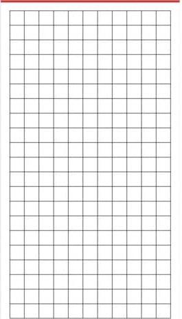Produktbild BSB-Obpacher Einlagen Timer ca. A7 kariert 50 Blatt (12 x 8 cm)
