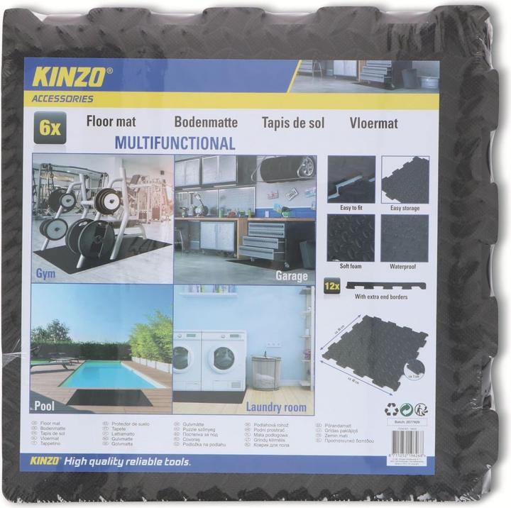 Actual product image Kinzo Floor mat, set of 6 (1 cm)