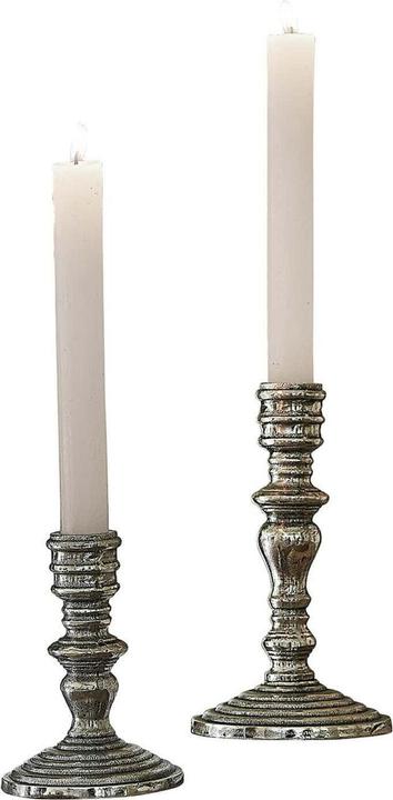 Immagine prodotto Loberon Kerzenständer 2er Set Plenivo silber